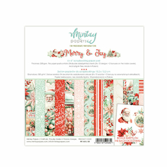 Bloco 15x15 - Merry & Joy - Mintay Papers - MT-MAJ-08