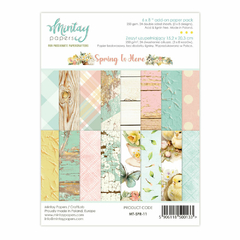 Bloco 15x20 - Spring is Here - Mintay Paper - MT-SPR-11