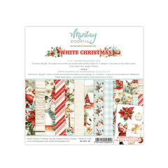 Bloco 15x15 - White Christmas - Mintay Papers - MT-WHC-08