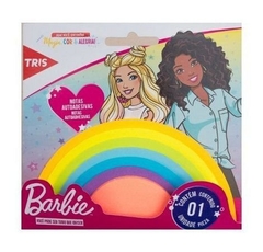 Bloco de Notas - Barbie Rainbow - 140 Folhas - Tris - 608648