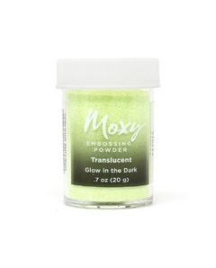 Pó para Emboss - Moxy Embossing Powder - Translucent - Glow in the Dark - 347965