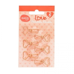 Prendedor Love - Heart - Molin - 23014