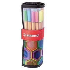 Caneta Hidrográfica Stabilo - Point 88 C/25 Cores - 533201 - comprar online