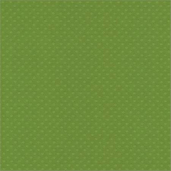Folha Para Scrapbook Cardstock Bolinhas II - Toke e Cries - Verde Relva - 20074
