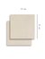 PORCELANATO SIMIL CEMENTO ITAGRES 51X51 CONCRETO BEIGE HD