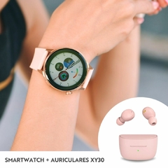 Smartwatch DT4 + Auriculares Bluetooth XY30