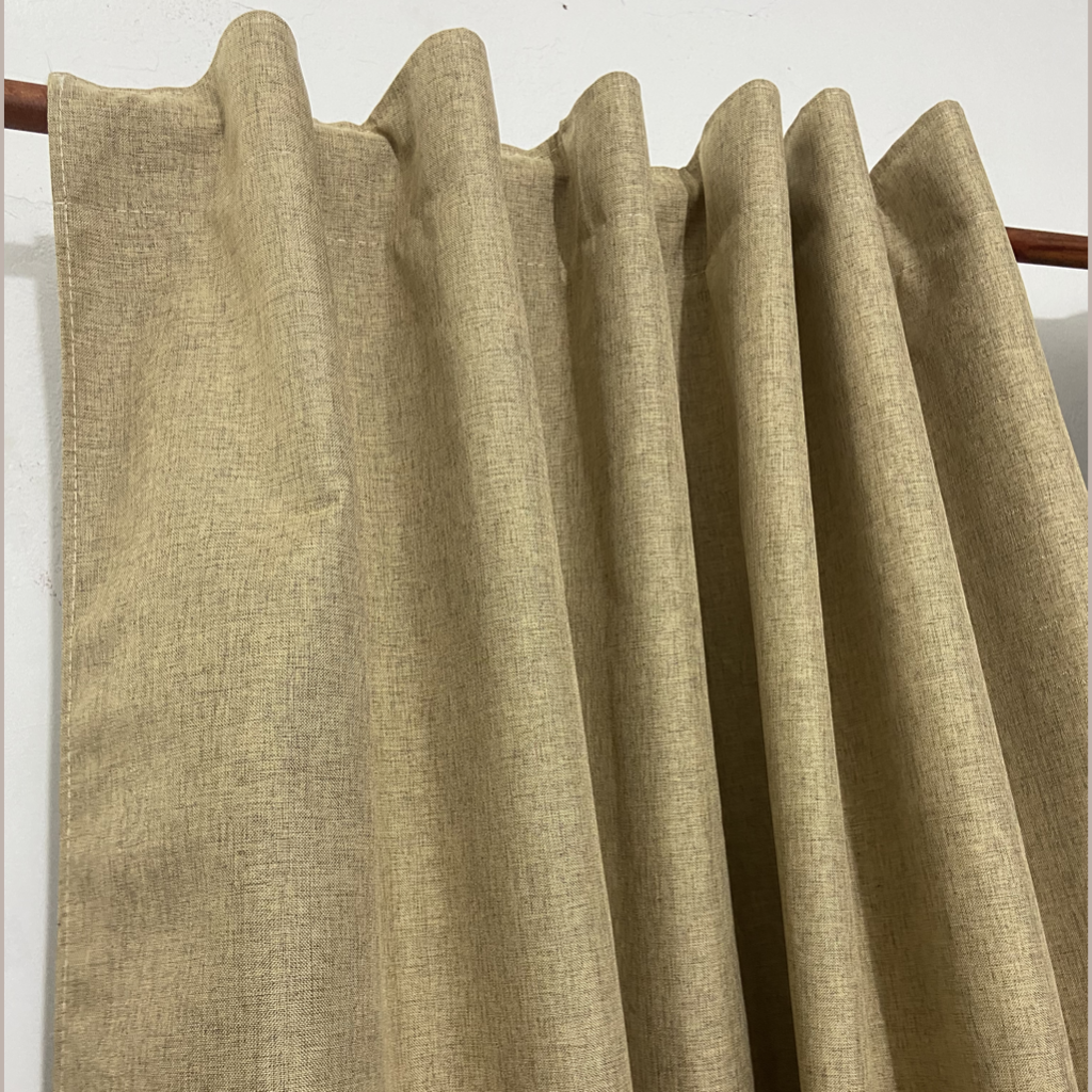 Cortinas de lino natural de 50 x 96 pulgadas, juego de 2, cortinas de  granja de lino negro, cortinas con lazo superior, cortinas de lino,  cortinas