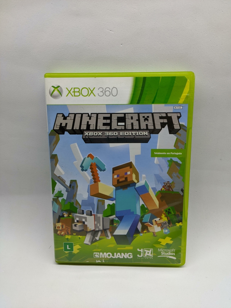 Jogo minecraft: xbox edition xbox 360 microsoft: Com o melhor