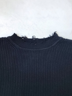 Sweater Gardenia - Negro - KarolinesMode