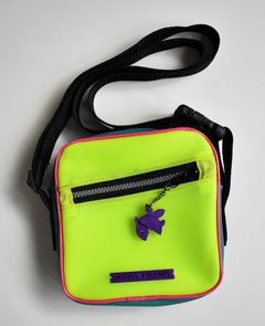 Shoulder bag - Neon e Turquesa