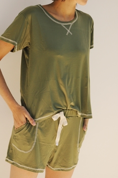 Pijama Orquidea [Vert]