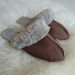 Slippers [Chocolate lana Gris]