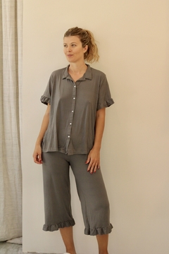 Pijama Margarita Gris