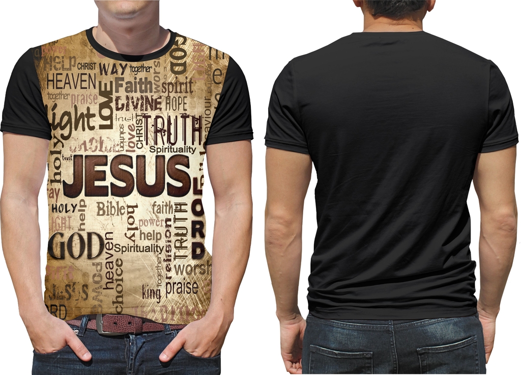 Camiseta Jesus Gospel criativas Evangélicas Masculina Roupa no Shoptime