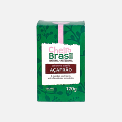 Sabonete Bioativo de Açafrão Cheiro Brasil - 120g - Flor de Aroeira