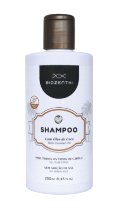 Shampoo com Óleo de Coco Biozenthi - 250ml