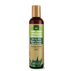 Creme Capilar sem Enxague Live Aloe Fortalecedor - 150ml