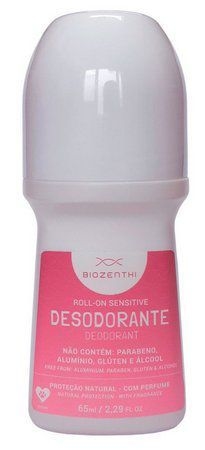 Desodorante Roll-On Sensitive Biozenthi - 65ml