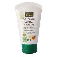 Gel Dental Natural Live Aloe Mamao - 70g