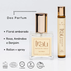 Perfume Kit Trau Benjoim Natur 50ml + 10ml roll-on Herbia na internet