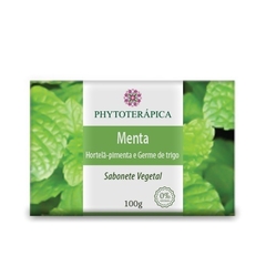 Sabonete Phytoterápica de Menta & Germe de Trigo - 100g - comprar online