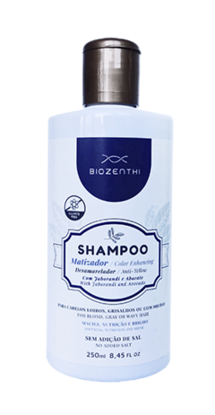 Shampoo Martizador Desamarelador Biozenthi - 250ml