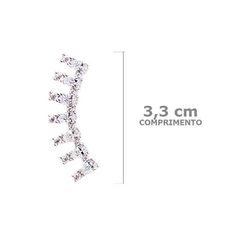 Ear Cuff de Zircônia