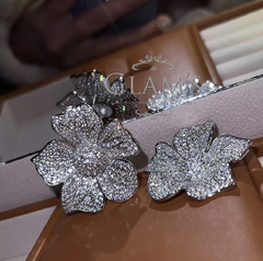 Brinco Flor de Noiva Luxo - comprar online