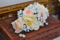 Grinalda de flores para noiva