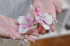 Orquídea de flores para noiva