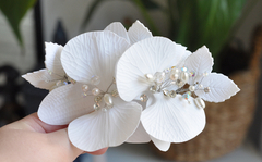 Pente de Noiva Orquídeas - Glams Acessórios para Noivas