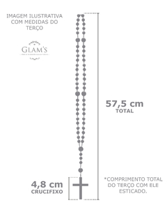 Terço Nsra Aparecida para Noiva