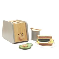 Tostadora de madera con accesorios mini chef - comprar online