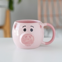 TAZA - CARA CERDITO 3D - comprar online