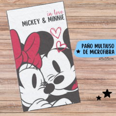 PAÑO MULTIUSO - MICKEY IN LOVE