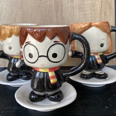 3 TAZAS - HARRY, HERMIONE Y RON - comprar online