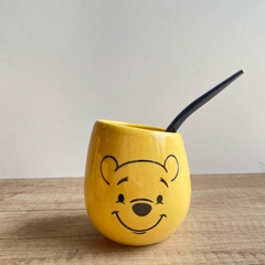 MATE WINNIE POOH (moderno con bombilla)