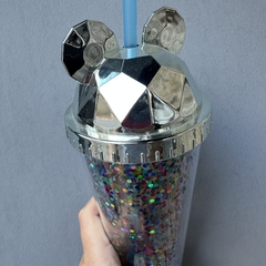 VASO GLITTER MICKEY - Mundo Chulo