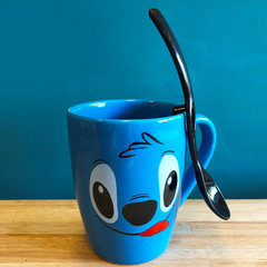 TAZA STITCH TURQUESA en internet