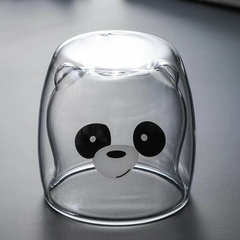 TAZA VIDRIO PANDA