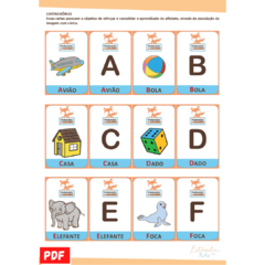 Flash Cards - Jogo da Memória Alfabeto - comprar online