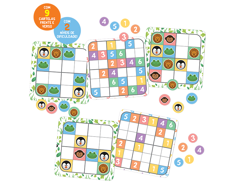 Sudoku Divertido Jogo Educativo - Estimula Kids