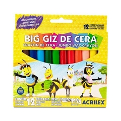 Big Giz de Cera 12 Cores