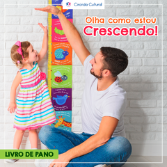 Livro de Pano Olha Como Estou Crescendo - comprar online