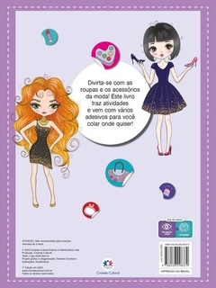 Livro Adesivo Moda - comprar online