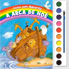 Livro Com Aquarela A Arca De Noé