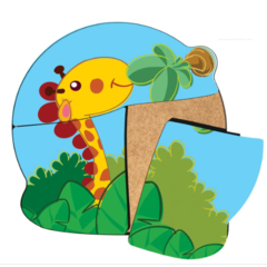 Quebra-Cabeça Baby Girafinha