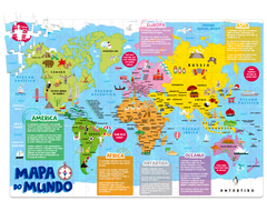 Quebra-Cabeça Mapa do Mundo