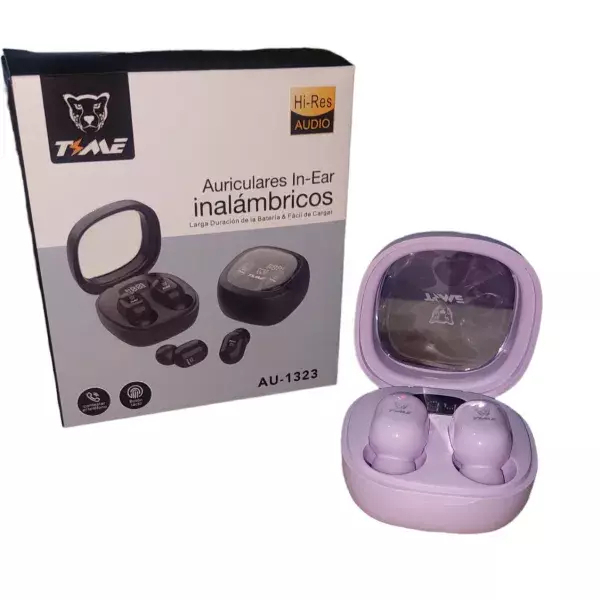 AURICULARES INALAMBRICOS IN EAR BLUETOOTH TIME AU-1323