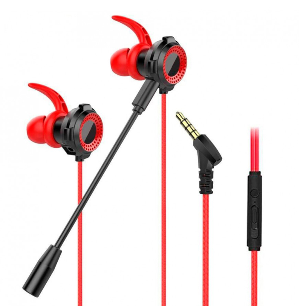 Auriculares In Ear, Auriculares con Cable y Microfono, Auriculares Cable  Aislamiento de Ruido Soporte Control de
